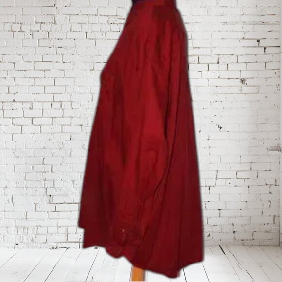 St John's Bay Men's Twill Big & Tall 3XT Red 2 Front Pockets - Picture 3 of 5